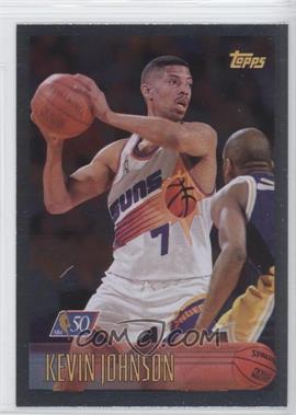 1996-97 Topps - [Base] - Foil NBA 50 #175 - Kevin Johnson