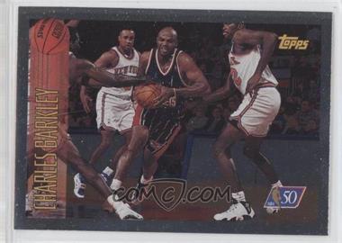 1996-97 Topps - [Base] - Foil NBA 50 #179 - Charles Barkley