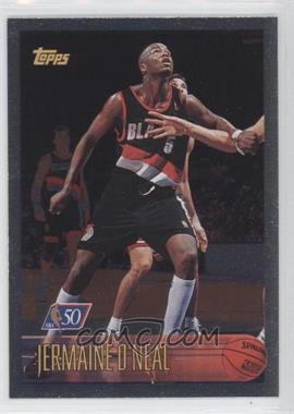 1996-97 Topps - [Base] - Foil NBA 50 #191 - Jermaine O'Neal