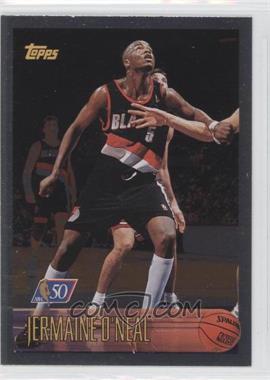 1996-97 Topps - [Base] - Foil NBA 50 #191 - Jermaine O'Neal