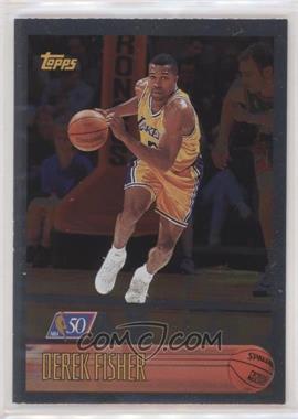 1996-97 Topps - [Base] - Foil NBA 50 #206 - Derek Fisher