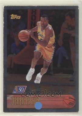 1996-97 Topps - [Base] - Foil NBA 50 #206 - Derek Fisher [Poor to Fair]