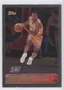 1996-97 Topps - [Base] - Foil NBA 50 #206 - Derek Fisher