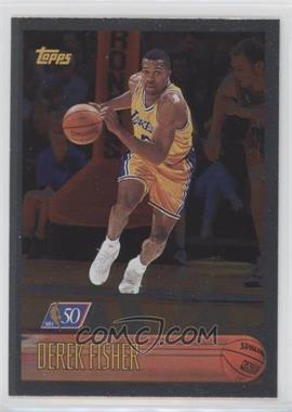 1996-97 Topps - [Base] - Foil NBA 50 #206 - Derek Fisher