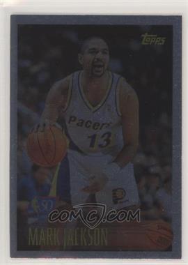 1996-97 Topps - [Base] - Foil NBA 50 #49 - Mark Jackson