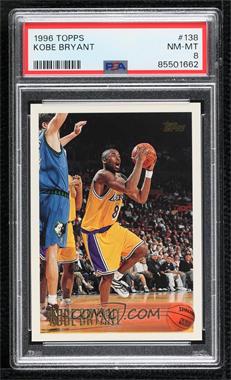 1996-97 Topps - [Base] #138 - Kobe Bryant [PSA 8 NM‑MT]