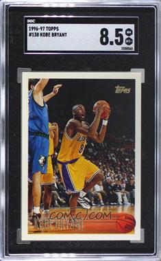 1996-97 Topps - [Base] #138 - Kobe Bryant [SGC 92 NM/MT+ 8.5]