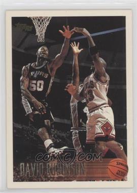 1996-97 Topps - [Base] #80 - David Robinson (Guarding Michael Jordan) [EX to NM]