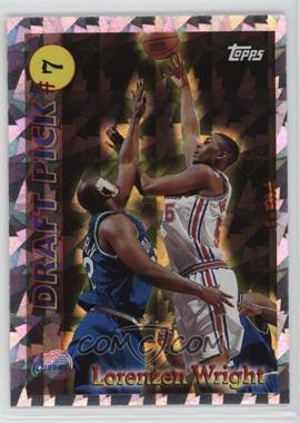 1996-97 Topps - Draft Pick #DP7 - Lorenzen Wright