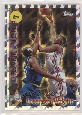 1996-97 Topps - Draft Pick #DP7 - Lorenzen Wright