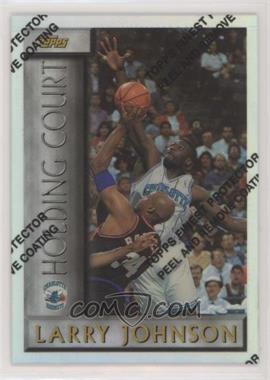 1996-97 Topps - Holding Court - Refractor #HC1 - Larry Johnson