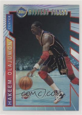 1996-97 Topps - Mystery Finest - Borderless Refractor #M19 - Hakeem Olajuwon