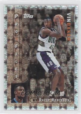 1996-97 Topps - Pro Files #PF-4 - Vin Baker