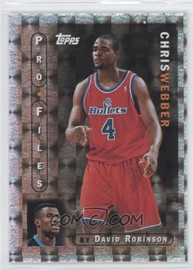 1996-97 Topps - Pro Files #PF-5 - Chris Webber