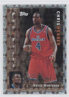 1996-97 Topps - Pro Files #PF-5 - Chris Webber