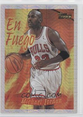 1996-97 Topps - Season's Best #1 - En Fuego - Michael Jordan