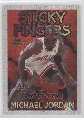 1996-97 Topps - Season's Best #18 - Sticky Fingers - Michael Jordan