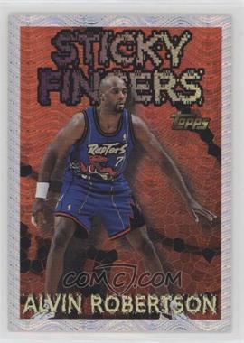 1996-97 Topps - Season's Best #20 - Sticky Fingers - Alvin Robertson