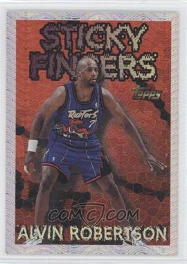 1996-97 Topps - Season's Best #20 - Sticky Fingers - Alvin Robertson