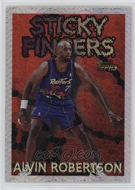 1996-97 Topps - Season's Best #20 - Sticky Fingers - Alvin Robertson