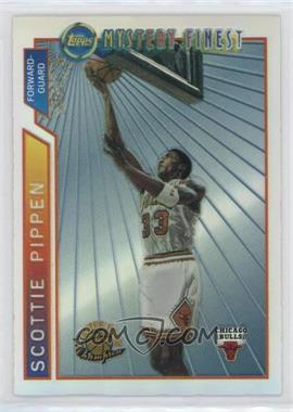 1996-97 Topps - Super Team Champions - NBA Finals Refractor #M1 - Scottie Pippen