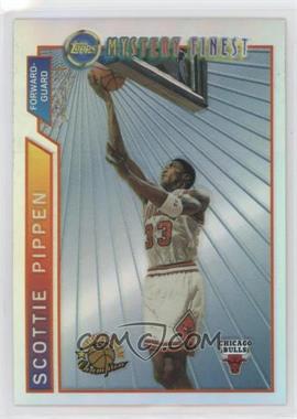 1996-97 Topps - Super Team Champions - NBA Finals Refractor #M1 - Scottie Pippen