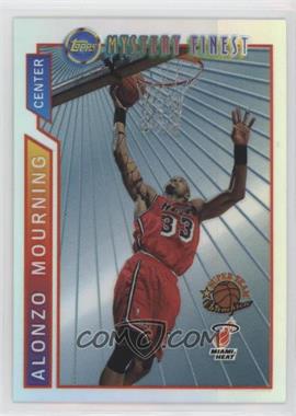 1996-97 Topps - Super Team Champions - NBA Finals Refractor #M10 - Alonzo Mourning