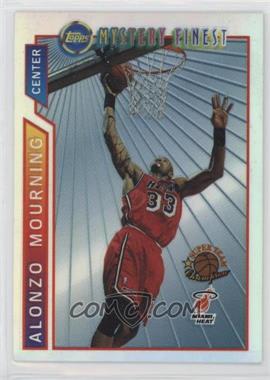 1996-97 Topps - Super Team Champions - NBA Finals Refractor #M10 - Alonzo Mourning