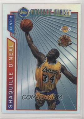 1996-97 Topps - Super Team Champions - NBA Finals Refractor #M12 - Shaquille O'Neal