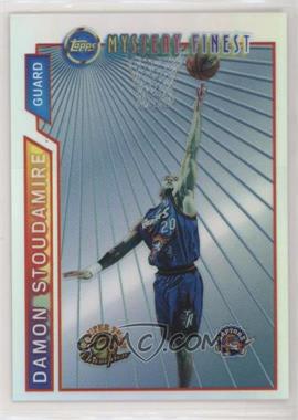 1996-97 Topps - Super Team Champions - NBA Finals Refractor #M15 - Damon Stoudamire