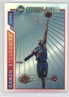 1996-97 Topps - Super Team Champions - NBA Finals Refractor #M15 - Damon Stoudamire