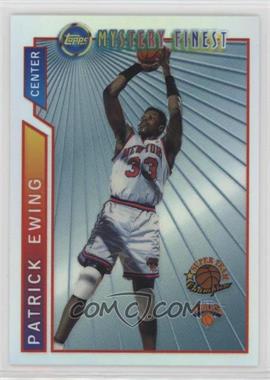 1996-97 Topps - Super Team Champions - NBA Finals Refractor #M17 - Patrick Ewing