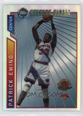 1996-97 Topps - Super Team Champions - NBA Finals Refractor #M17 - Patrick Ewing
