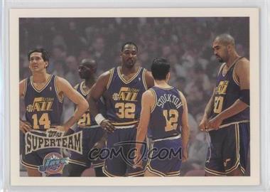 1996-97 Topps - Super Team Sweepstakes #UJ - Utah Jazz Team