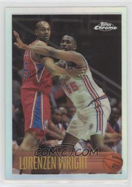 1996-97 Topps Chrome - [Base] - Refractor #142R - Lorenzen Wright