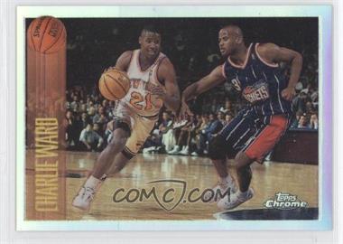 1996-97 Topps Chrome - [Base] - Refractor #165R - Charlie Ward