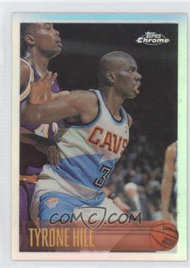 1996-97 Topps Chrome - [Base] - Refractor #185R - Tyrone Hill