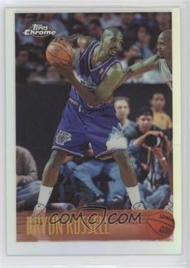 1996-97 Topps Chrome - [Base] - Refractor #190R - Bryon Russell