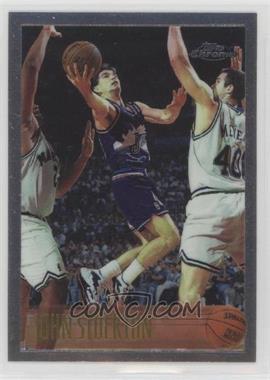 1996-97 Topps Chrome - [Base] #123 - John Stockton