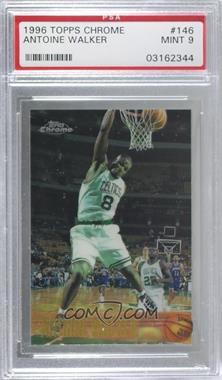 1996-97 Topps Chrome - [Base] #146 - Antoine Walker [PSA 9 MINT]