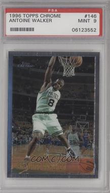 1996-97 Topps Chrome - [Base] #146 - Antoine Walker [PSA 9 MINT]