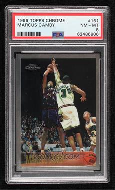 1996-97 Topps Chrome - [Base] #161 - Marcus Camby [PSA 8 NM‑MT]
