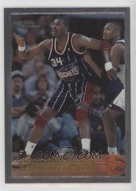 1996-97 Topps Chrome - [Base] #35 - Hakeem Olajuwon [EX to NM]