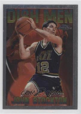 1996-97 Topps Chrome - Season's Best #11 - Dish Men - John Stockton