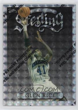 1996-97 Topps Finest - [Base] - Refractor #103 - Uncommon - Silver - Glen Rice