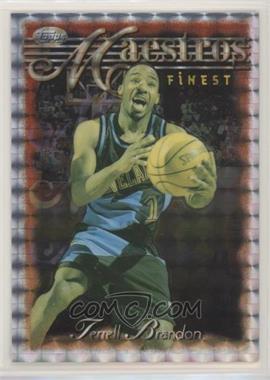 1996-97 Topps Finest - [Base] - Refractor #108 - Uncommon - Silver - Terrell Brandon