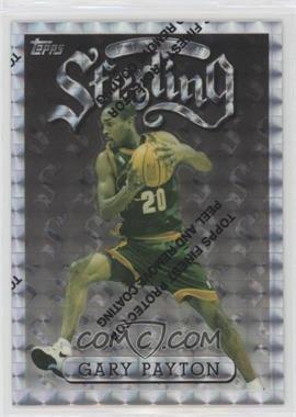 1996-97 Topps Finest - [Base] - Refractor #114 - Uncommon - Silver - Gary Payton