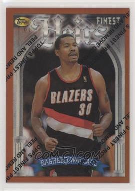 1996-97 Topps Finest - [Base] - Refractor #156 - Common - Bronze - Rasheed Wallace