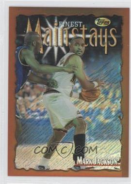 1996-97 Topps Finest - [Base] - Refractor #165 - Common - Bronze - Mark Jackson