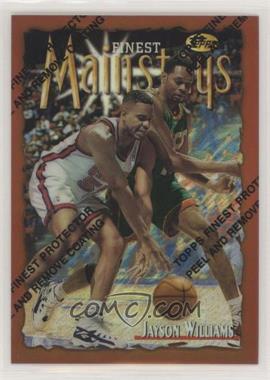 1996-97 Topps Finest - [Base] - Refractor #166 - Common - Bronze - Jayson Williams